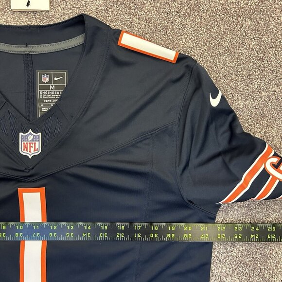 Nike Chicago Bears Football Jersey NFL Fields #1 Mens Size M - Medium - NWT $175 - Picture 6 of 16